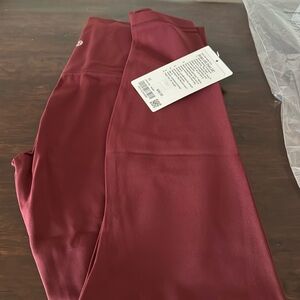 Lululemon pants size 28” Align HR size 12